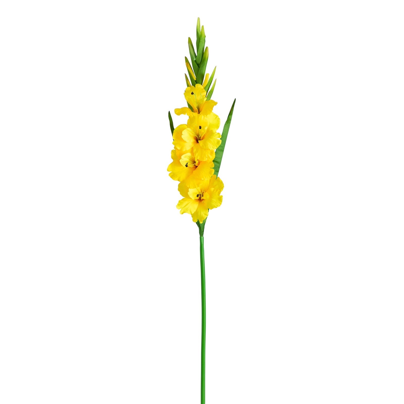 Set of 3 45in Artificial Gladiolus Flower Stems