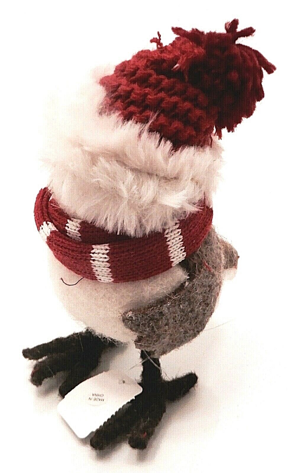 BATH & BODY WORKS WINTER SPARROW WHITE HAT & SNUGGLE SCARF NEW!