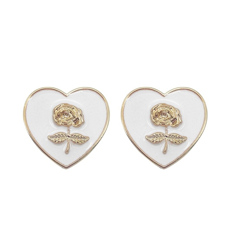 2 Piece Lovely Enameled Floral Headphone Accessory Perfect For Gift Giving