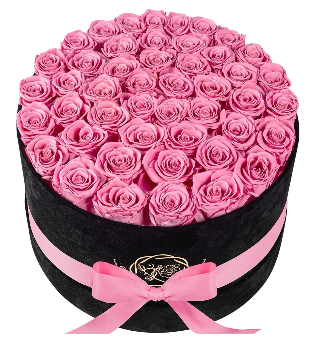 Preserved Roses 47 Pink Luxury Forever Eternal Flowers Graduation Gift Prifroti