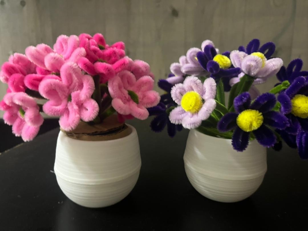 Pipe Cleaner Flowers Bouquet Handmade Twist Stick Bouquet Gift -ready stock