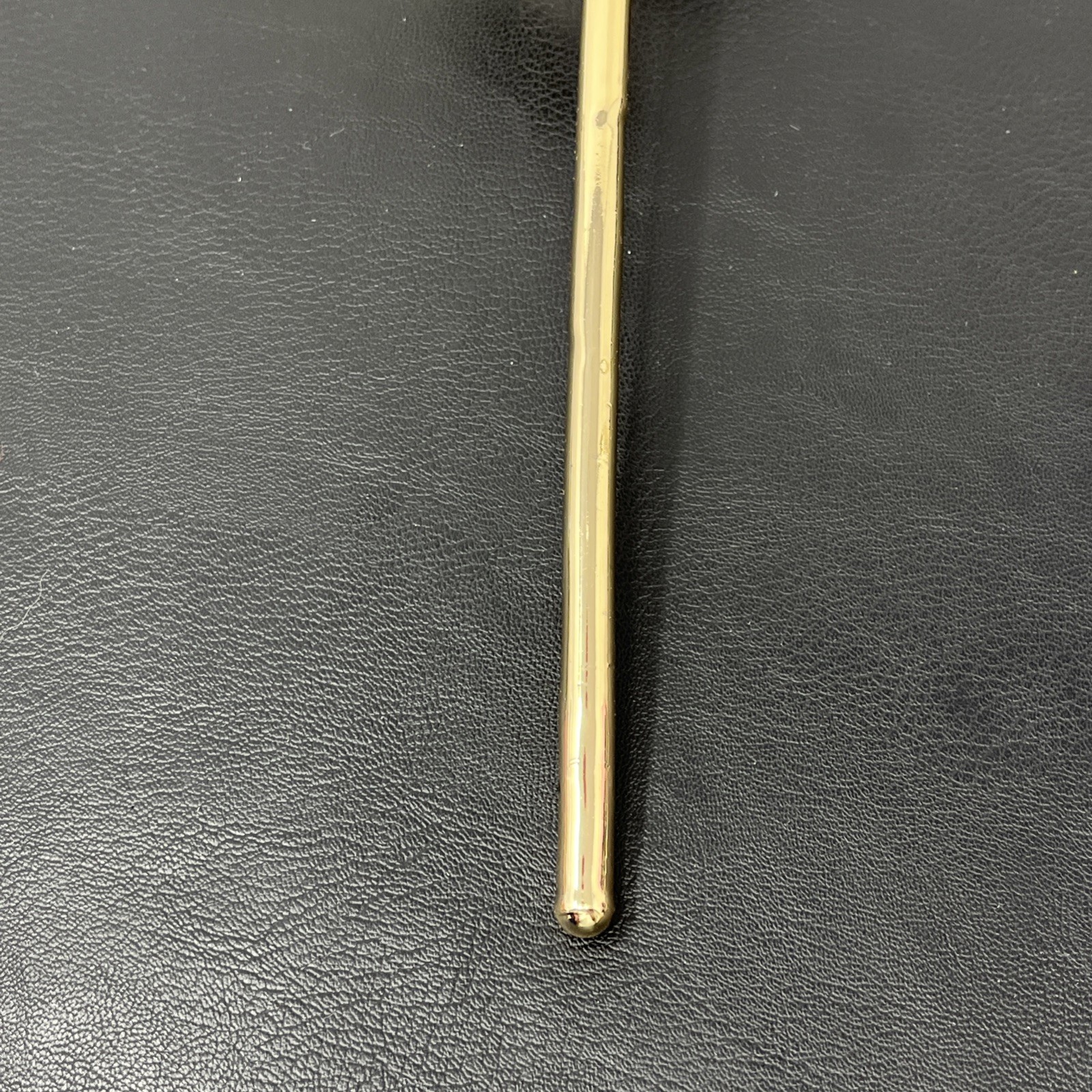 Handcrafted Preserved Yellow Rose Gloss Laquered With 24K Gold Plated Trimmed