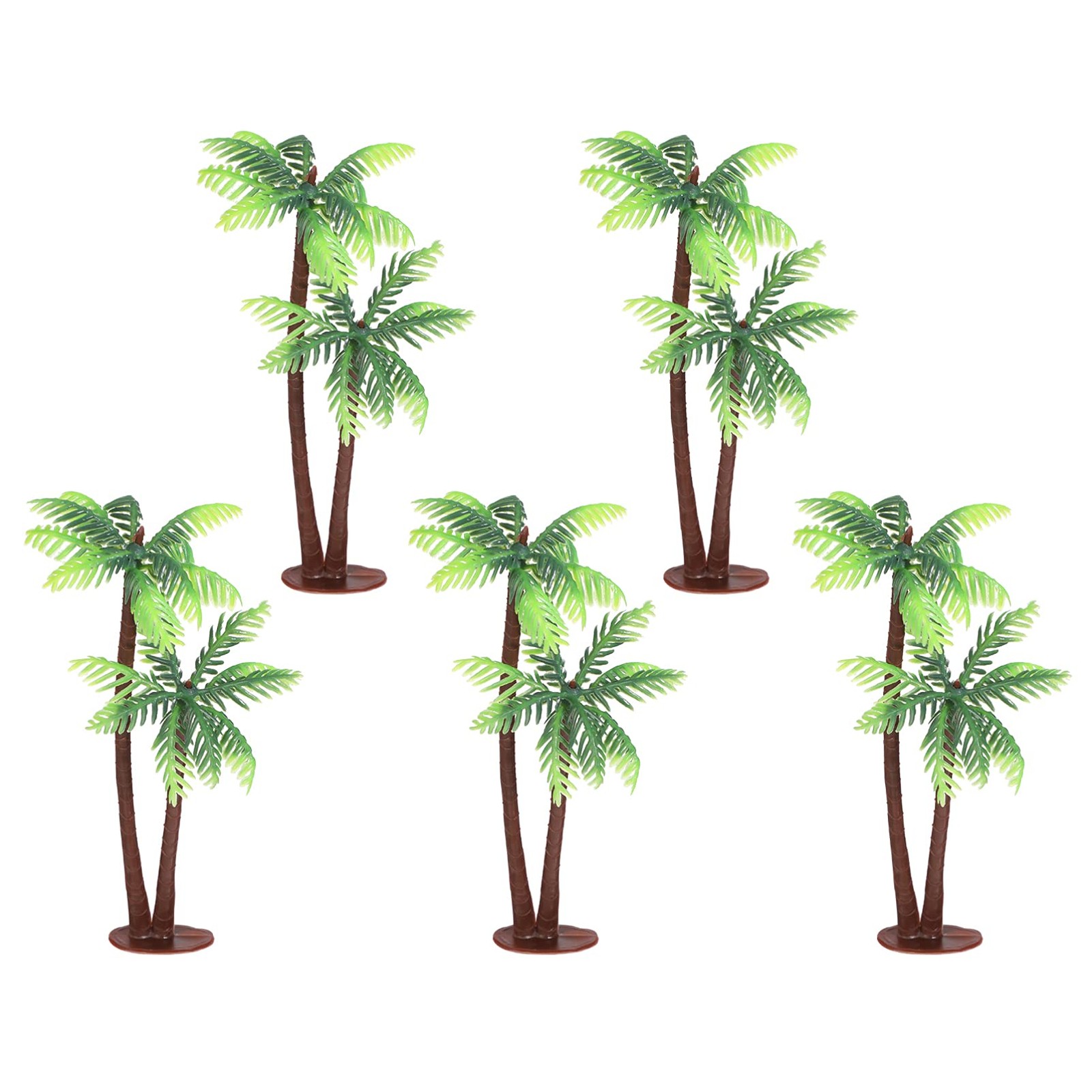 Amosfun Mini Coconut Palm Tree Decoration Artificial Trees for Micro Landscap…