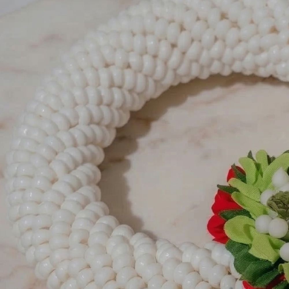 Thai Traditional Flower Garland Phuang Malai L Artificial Buddha Offering Box