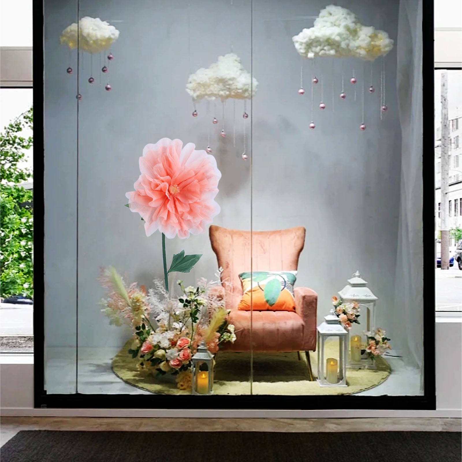 Large Artificial Flower Beautiful Wedding Decoration For Ceremony Premium