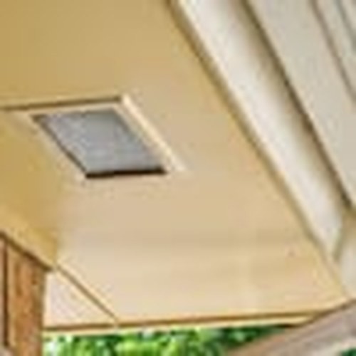 M-D Building Products Union Jack Aluminum Sheet – Brass 36×36 in.