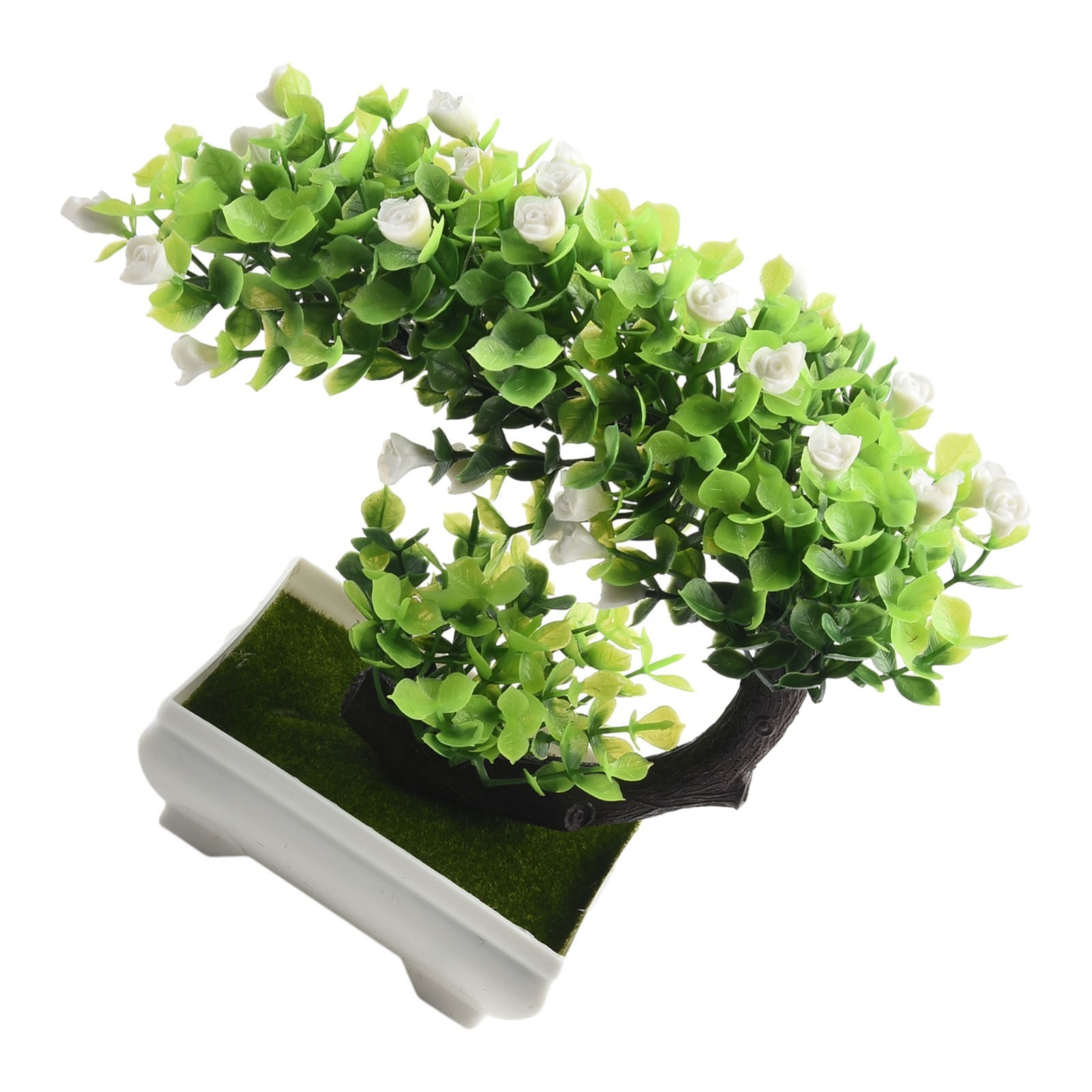 Fake Artificial Pot Plant Bonsai Potted Flowers Home Office Garden Display Decor