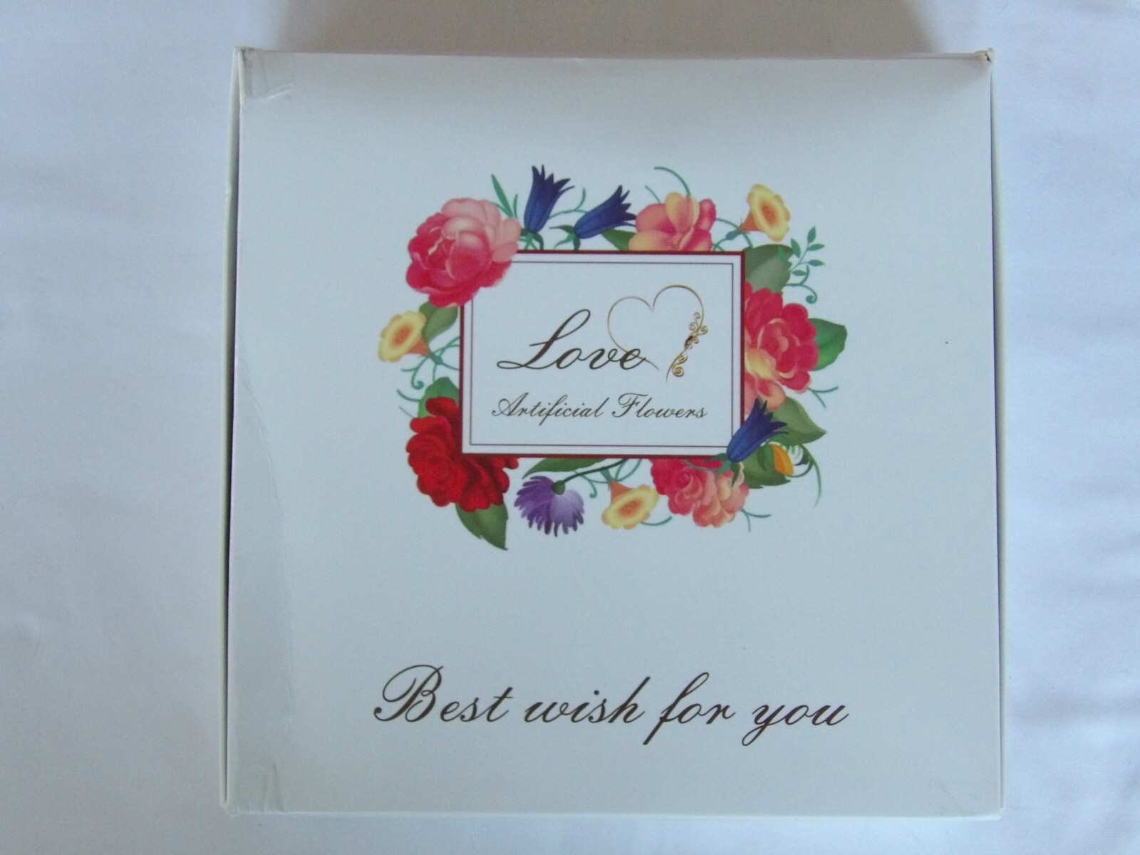 Lot of 4 LVEFIT Box of Artificial Rose Flowers Coral Peach Handmade 12 PCS