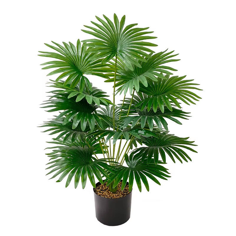 Artificial Tropical Palm Tree Large Potted Standing Nordic Style Ornament Decor