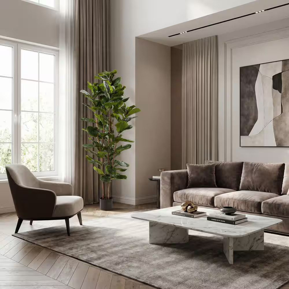 72 In. Artificial Fiddle Leaf Fig Tree