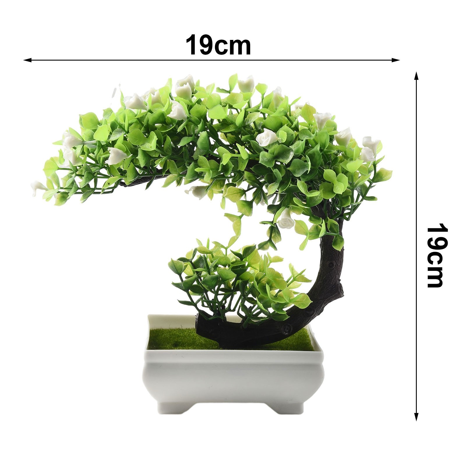 Fake Artificial Pot Plant Bonsai Potted Flowers Home Office Garden Display Decor
