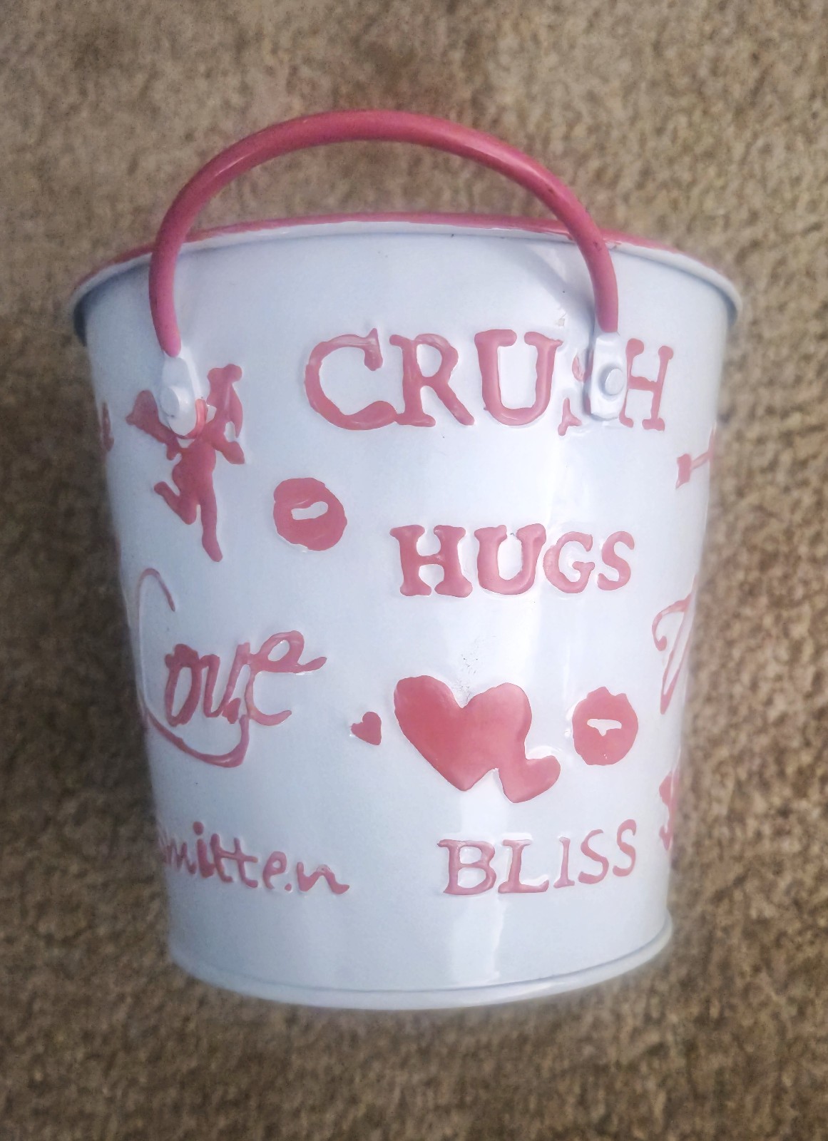 Love Plant Pot Pink