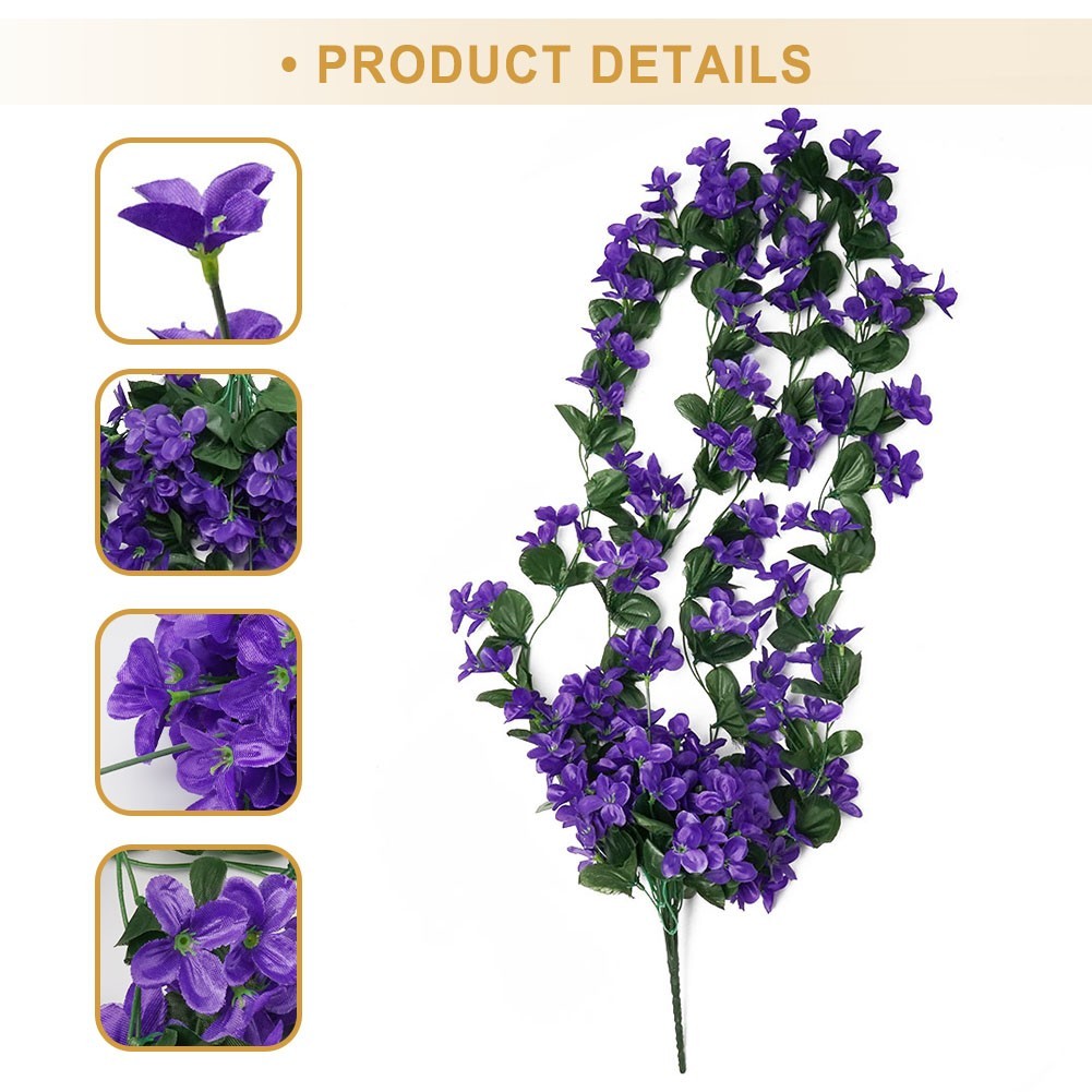85cm Hanging Wall Artificial Fake Silk Flowers Rattan Plant Vine Home Decor