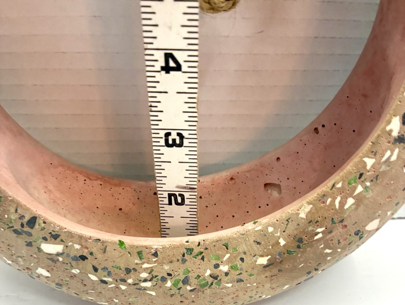 Project 62 Circular Hanging Wall Planter MCM Style Air Plant Succulents