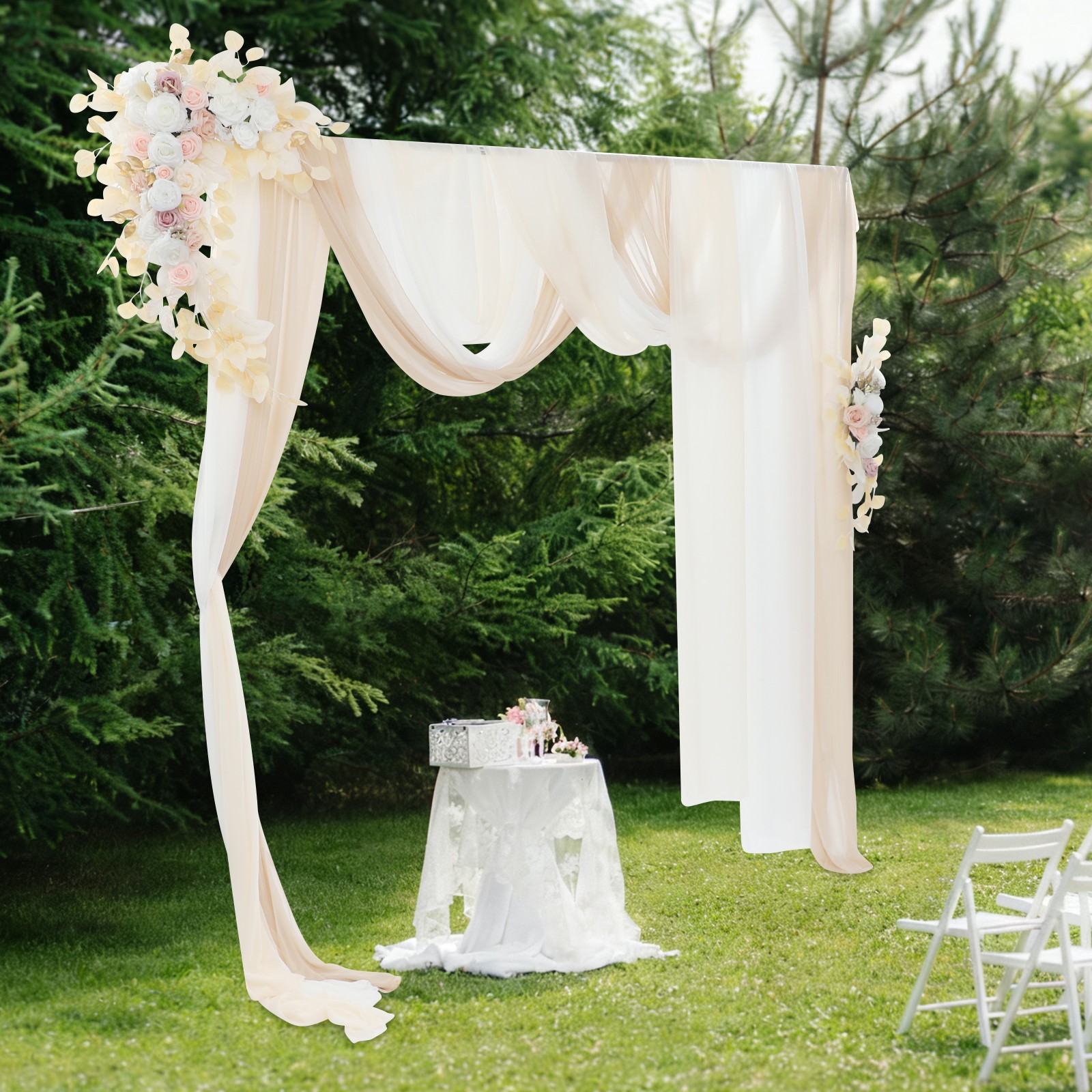 Decorative Artificial Flowers, Artificial Wedding Arch Flower Kit, Wedding Artif