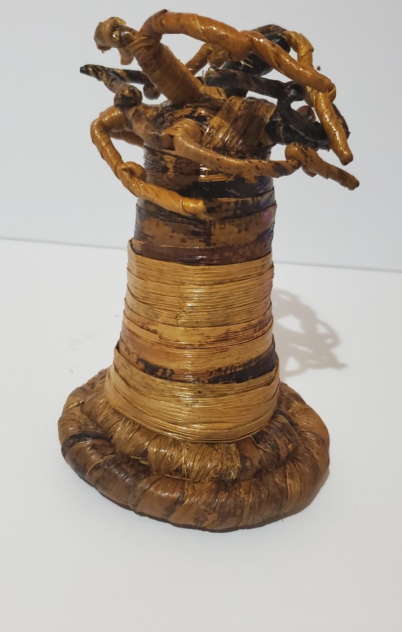 Handmade Baobab Tree Made from Banana fibre. Multi Purpose tree Decor Artistic