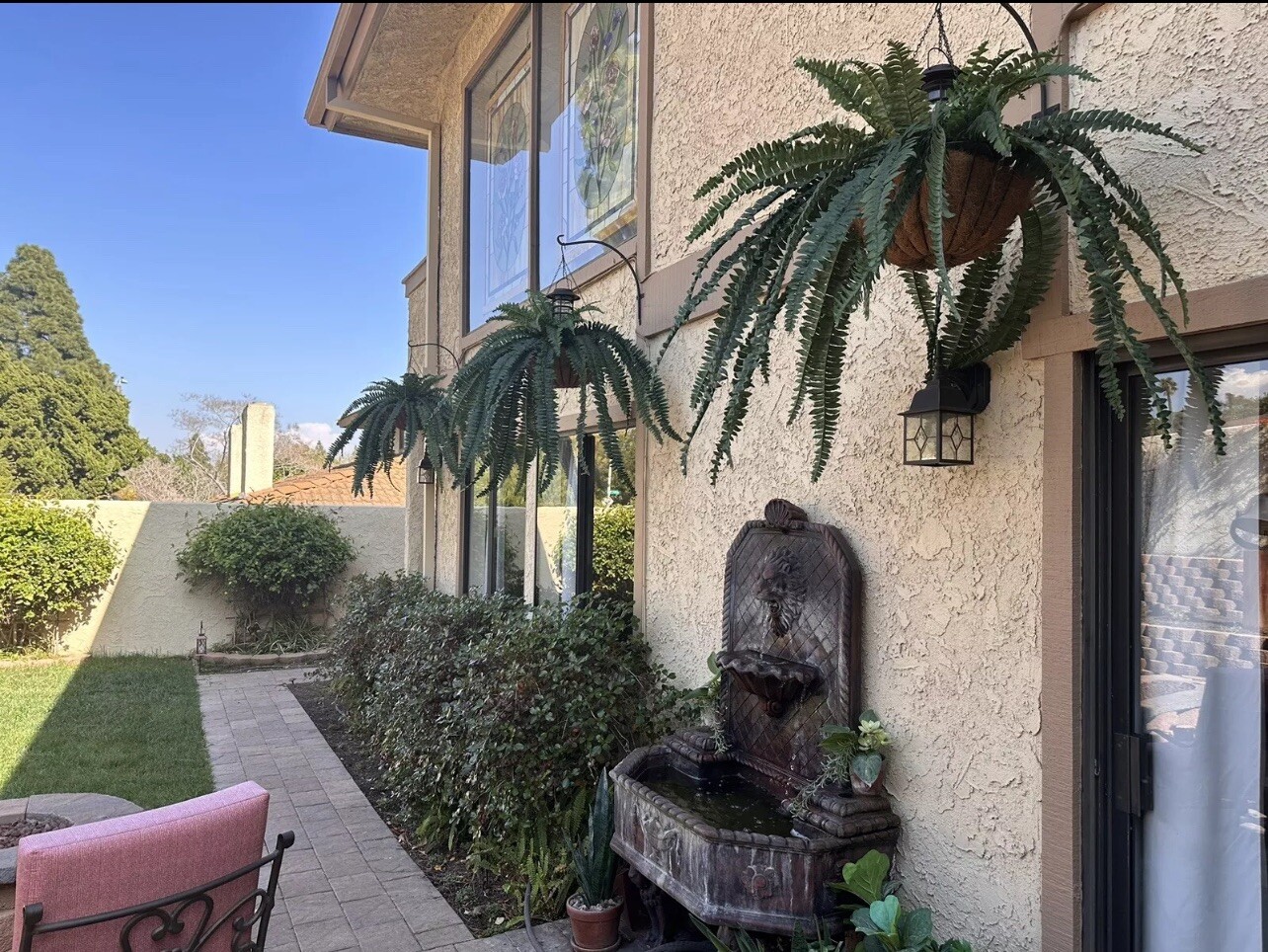 47” Boston Fern Large Artificial Bush Plant w/59 Lvs Home Decor. Retail $114
