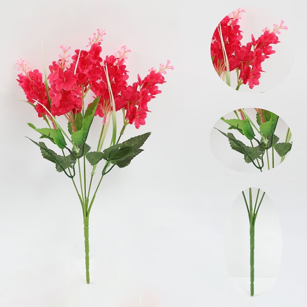 Vibrant Hyacinth Wisteria Artificial Flower for Home and Event Decoration