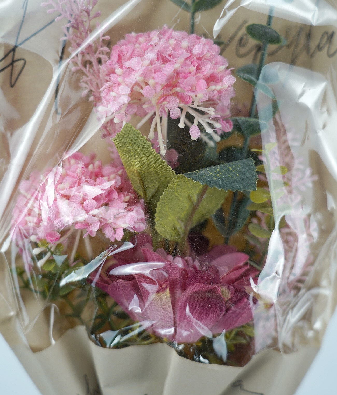 6-12 Pcs Artificial Pink color Flowers 47cm Florist Bouquet For Party Decor