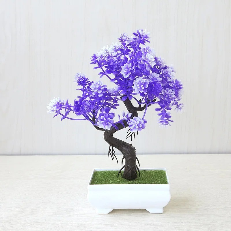 Artificial Plants Decoration Potted Bonsai Small Tree Pot Fake Plant Potted zen