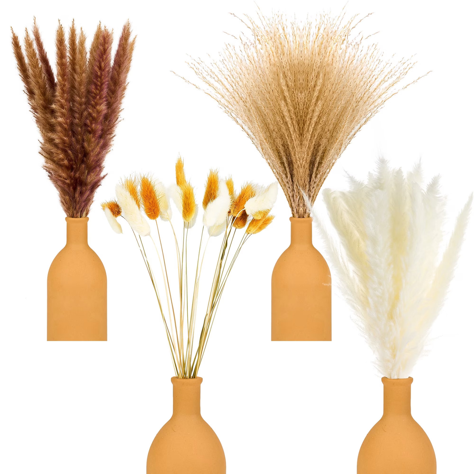 Pampas Grass Boho Decor 100 PCS UNOPENED/SEALED