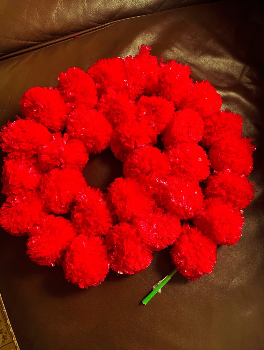 50 Pc SALE Indian Marigold Flower Artificial Decorative Deewali Marigold Flower
