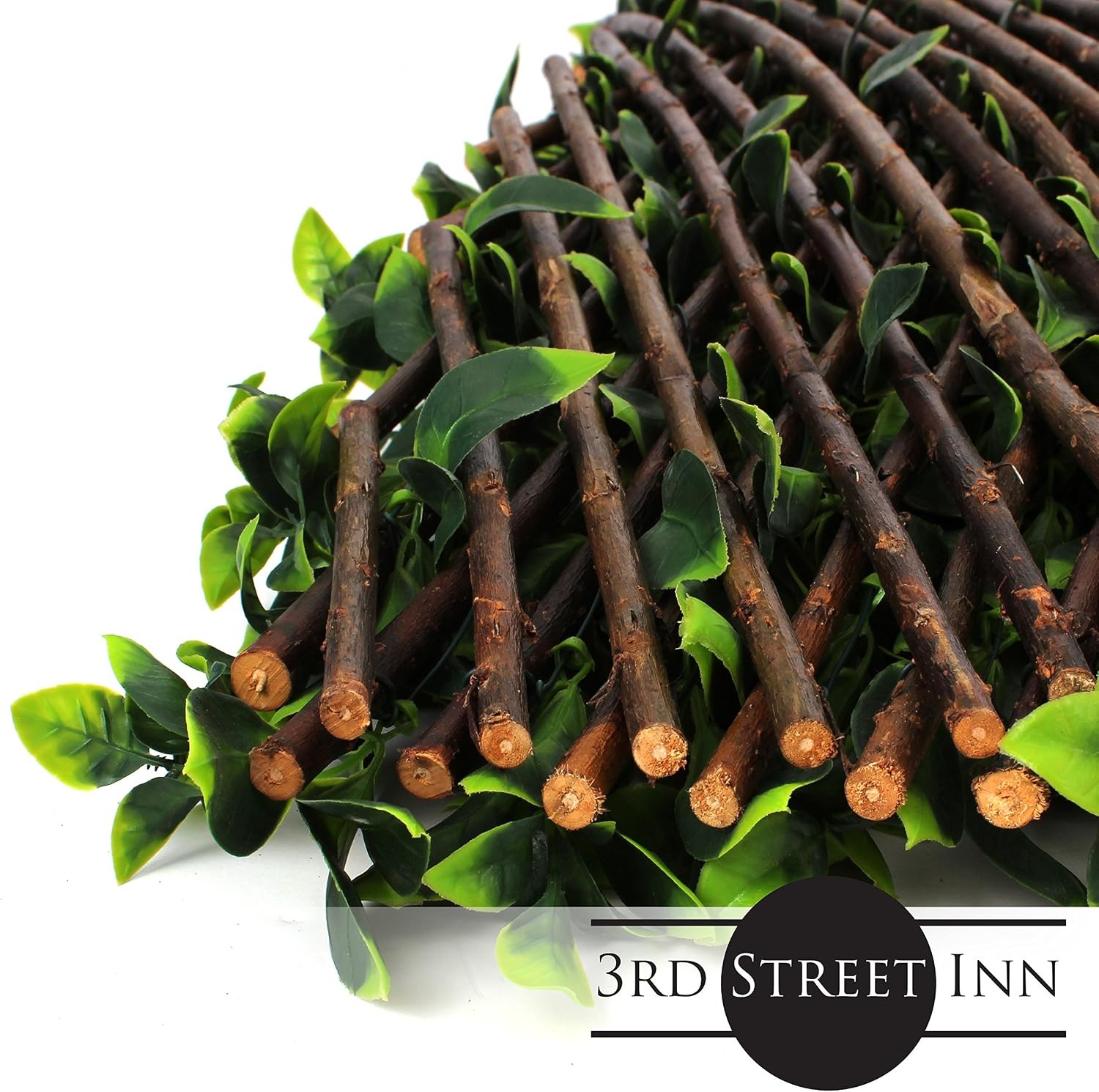 Artificial Greenery Bamboo Trellis Privacy 4 Pack