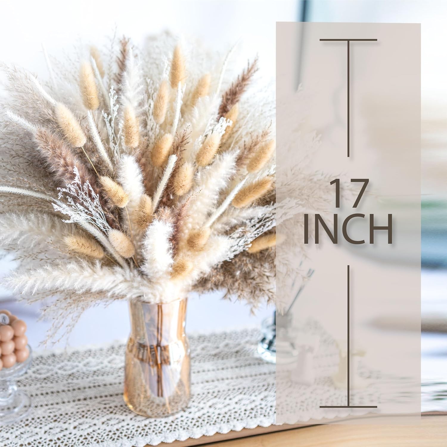 Rustic Farmhouse Decor 440PCS Pampas Grass