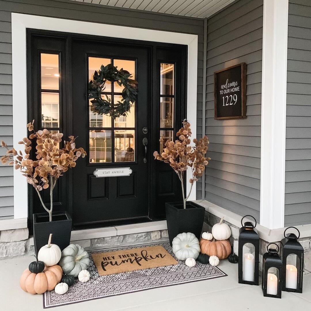 4’ Autumn Eucalyptus Fall Artificial Tree Home Garden Office Decor. Retail $121