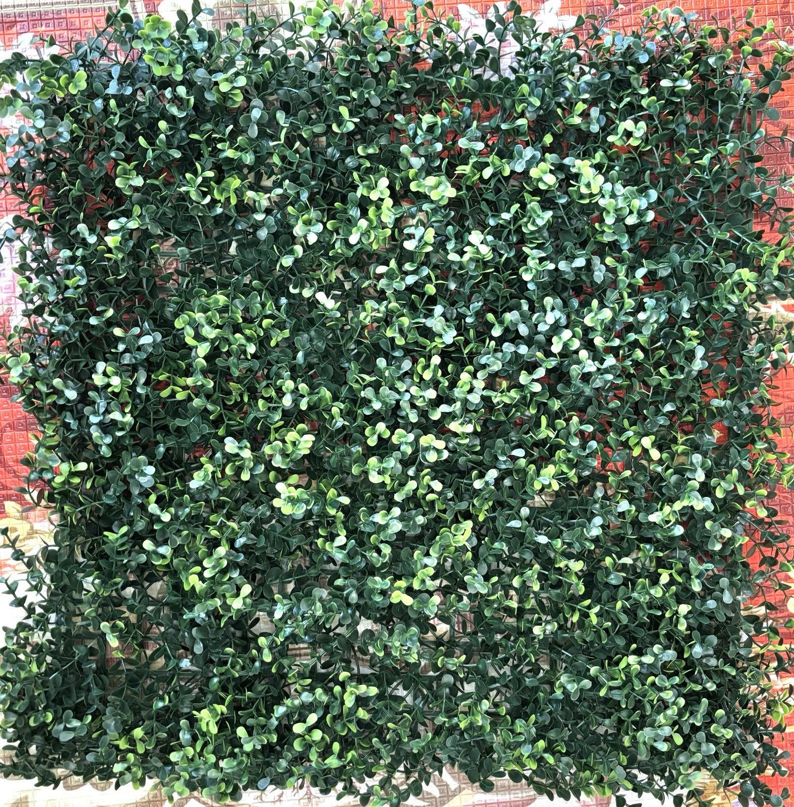 2 X 20″x20″ Artificial Faux Leaf Fence Screen Wall Decor Panel Decor JQDP01