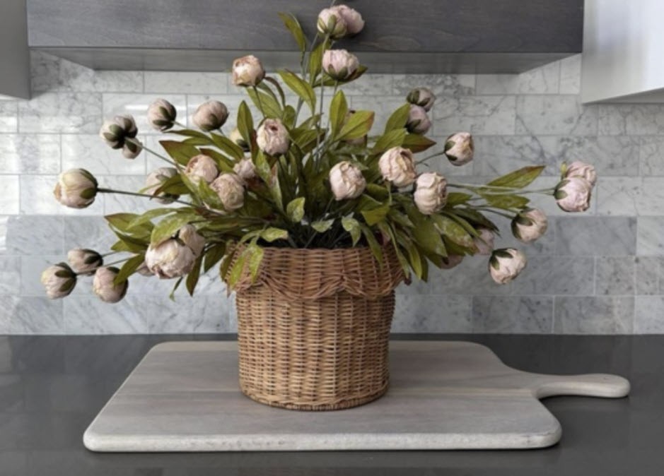 Peony Ashland 12 Stems Tan Peonies Pink Michaels TikTokViral Sold Out 12 Stems