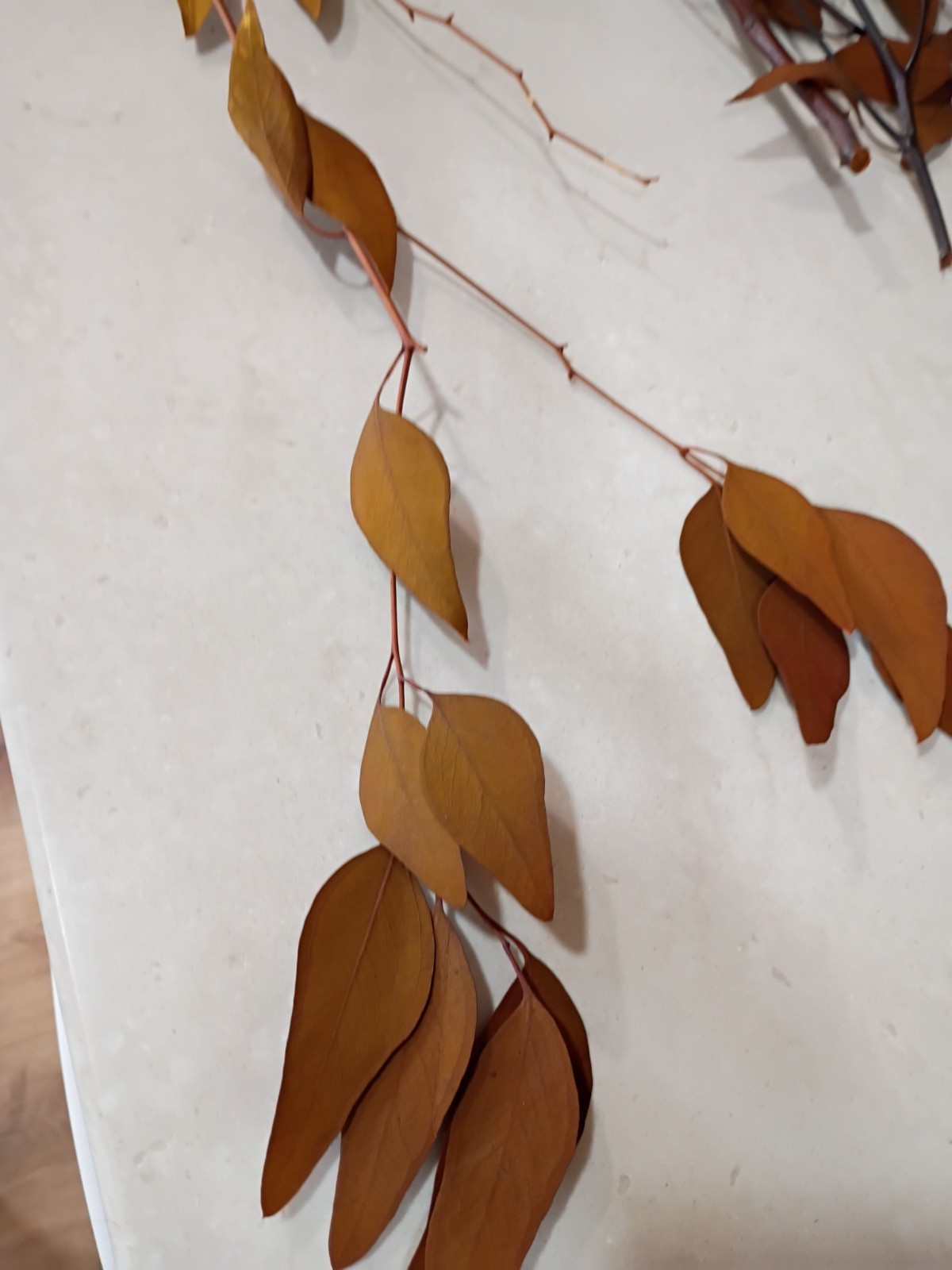 Artificial Stems Picks Flowers; Brown, Orange, Purple