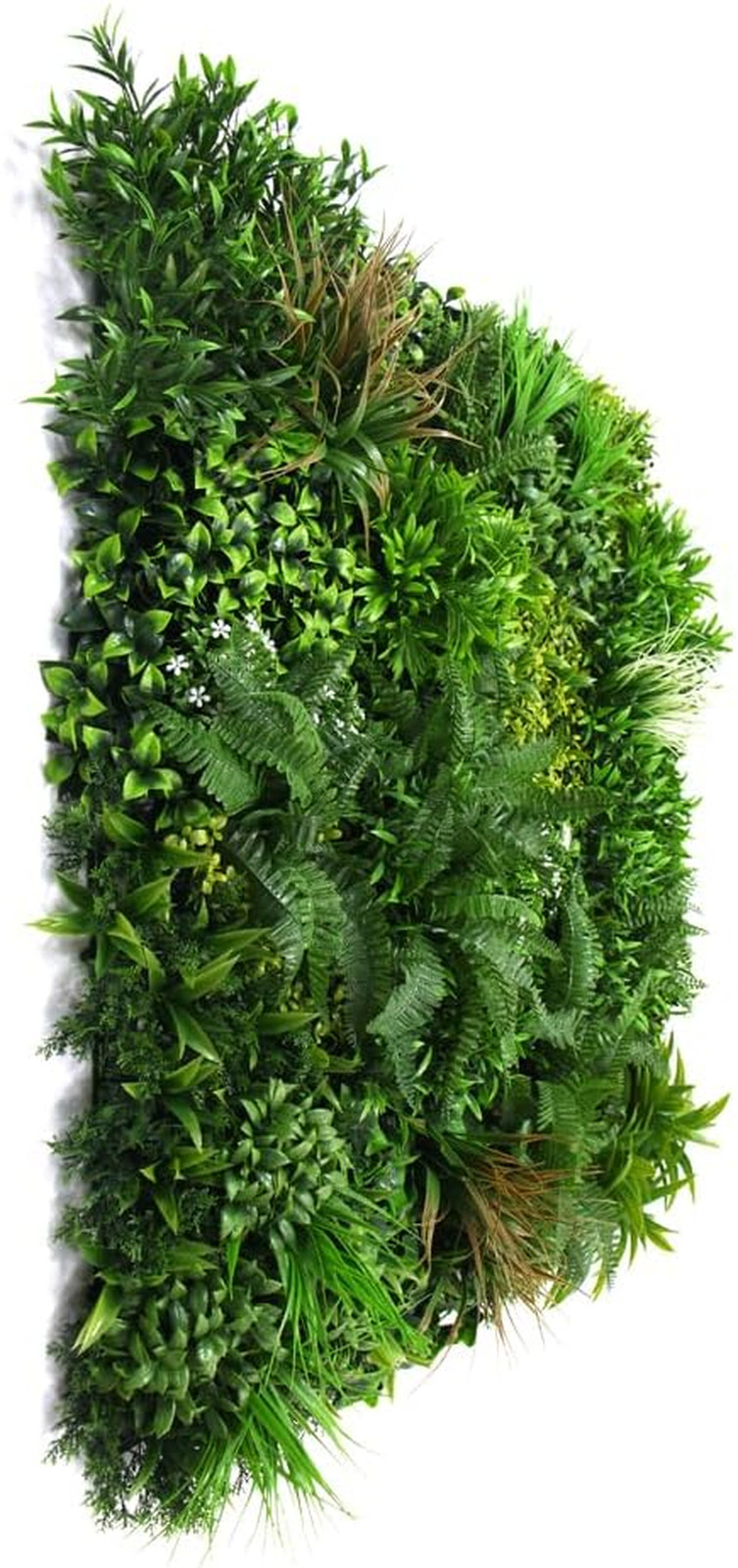 40″x40″ Artificial Greenery Wall Panel – Faux Ivy Privacy Fence Decor