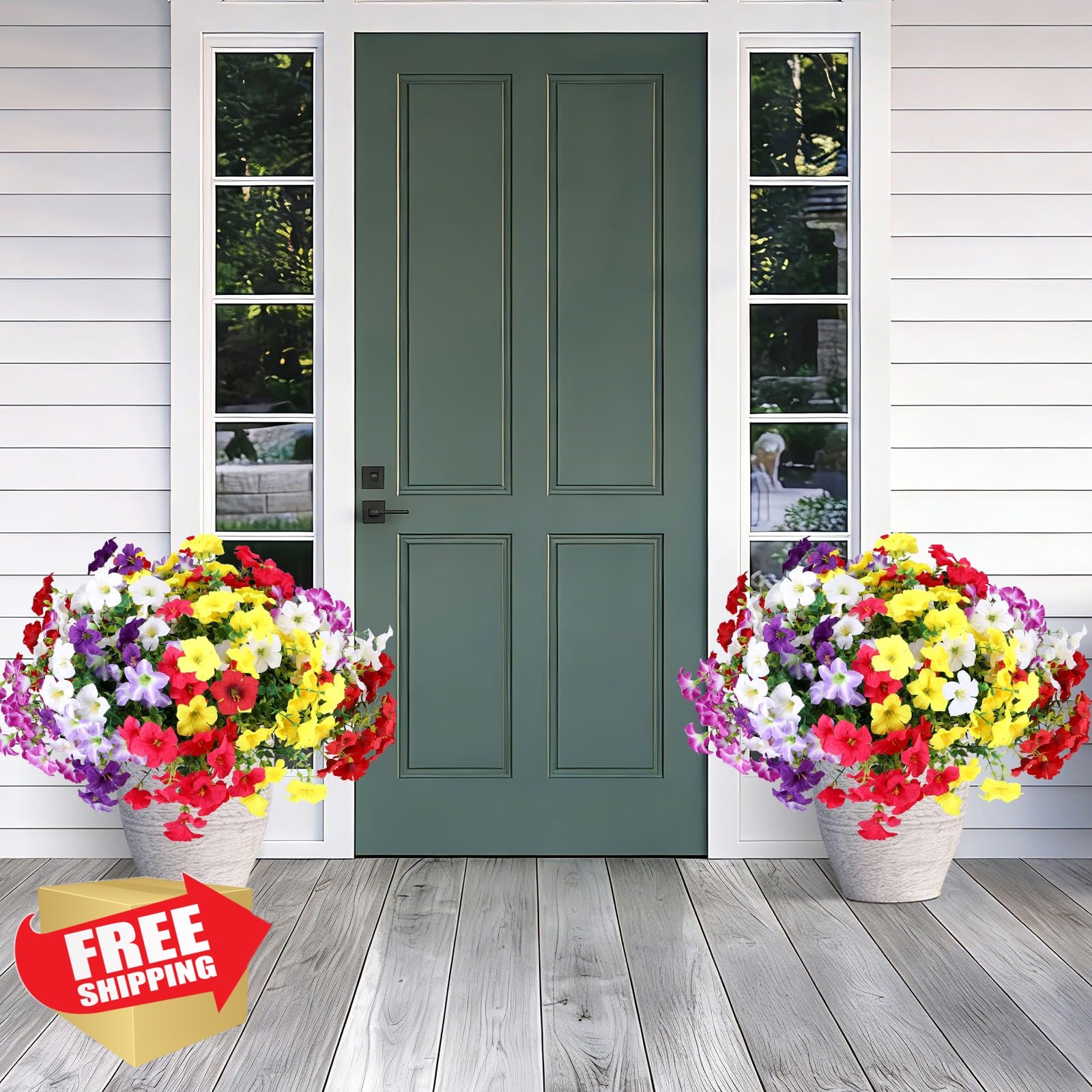 Geegoods Petunias Mix 6 Colors 12 Bundles