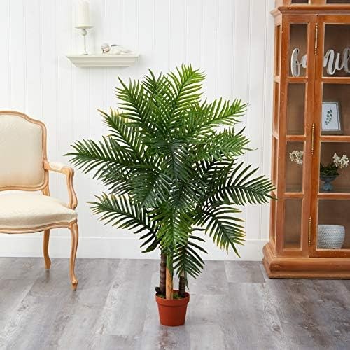 Nearly Natural 4ft. Areca Palm Tree (Real Touch)