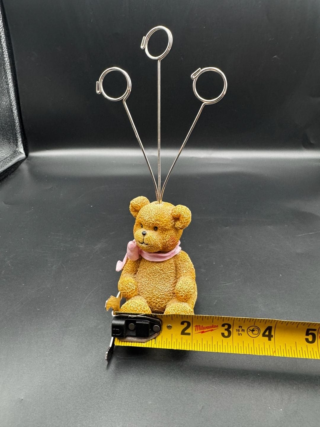 Teddy Bear Balloon And Card Holder Flowers Inc. Hand Painted