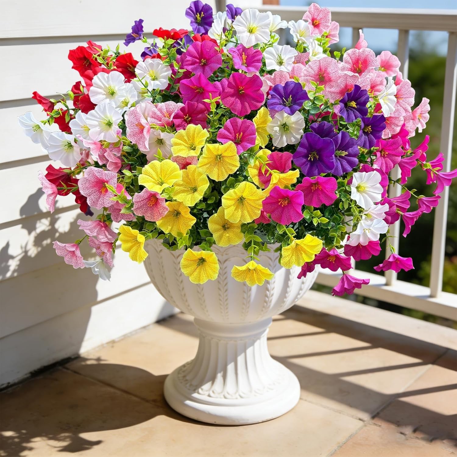 Click to see full view 2+ VIDEO Ouddy Decor 24 Bundles Artificial Flowers