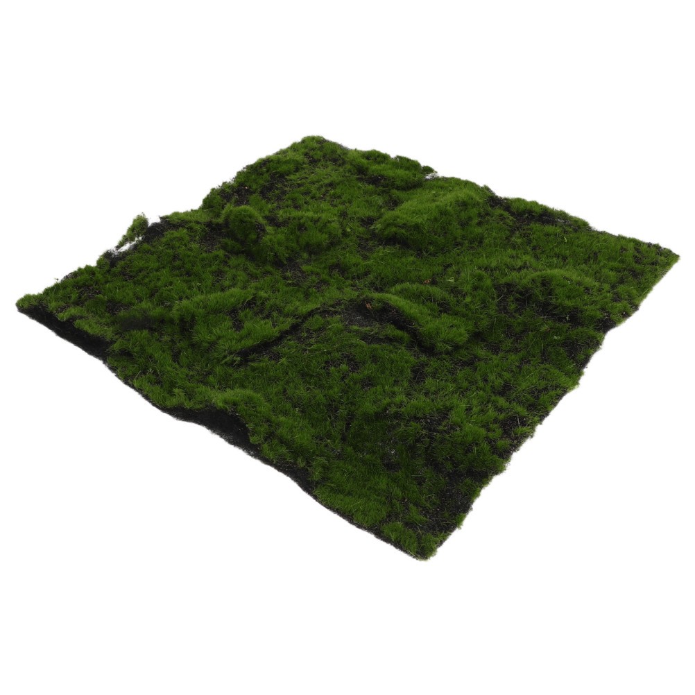 Green Artificial Moss for Crafts Indoor Faux Moss Mat for Planter Decoration