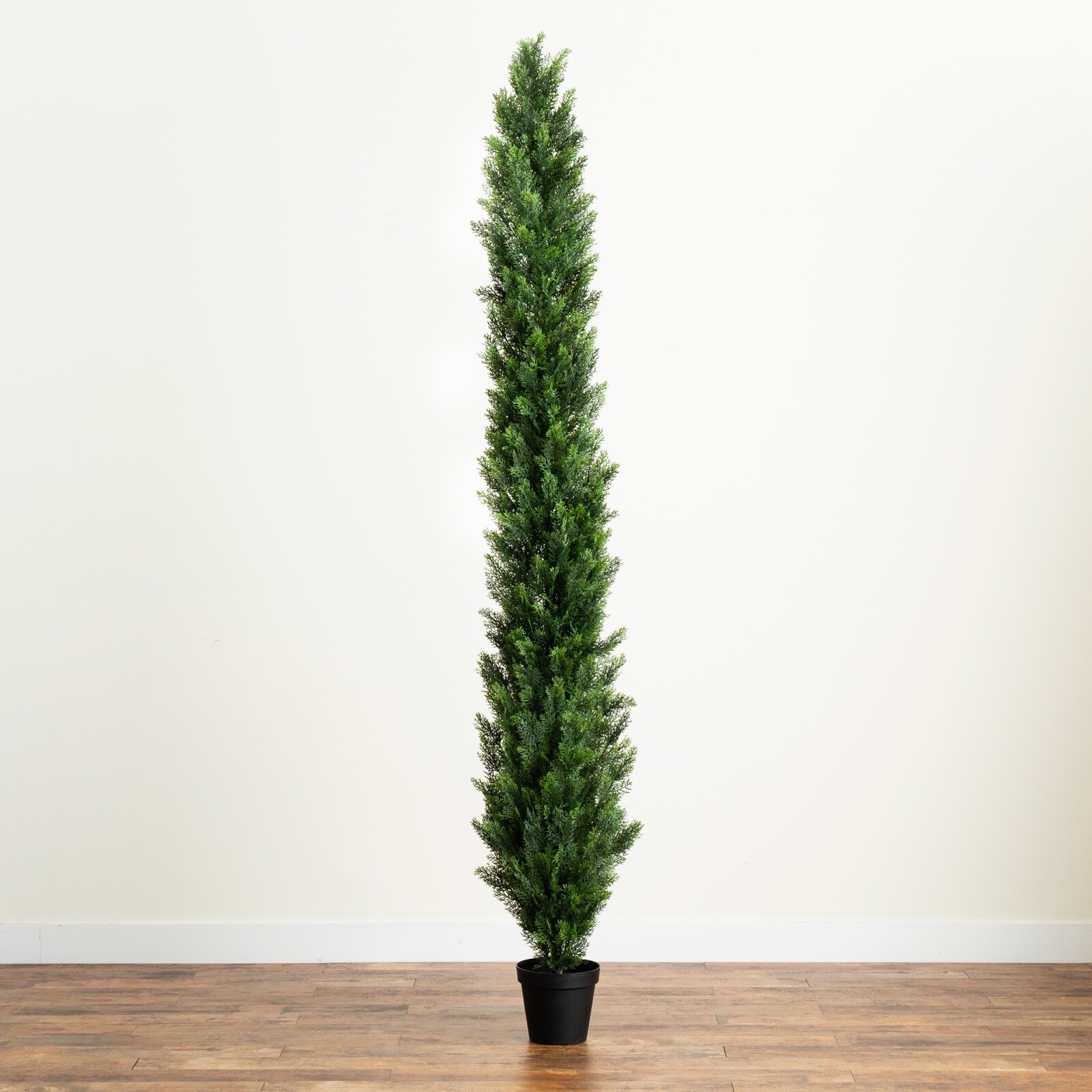 9’ Topiary Cedar Pine Artificial Tree Home Decor UV Indoor/Outdoor. Retail $349
