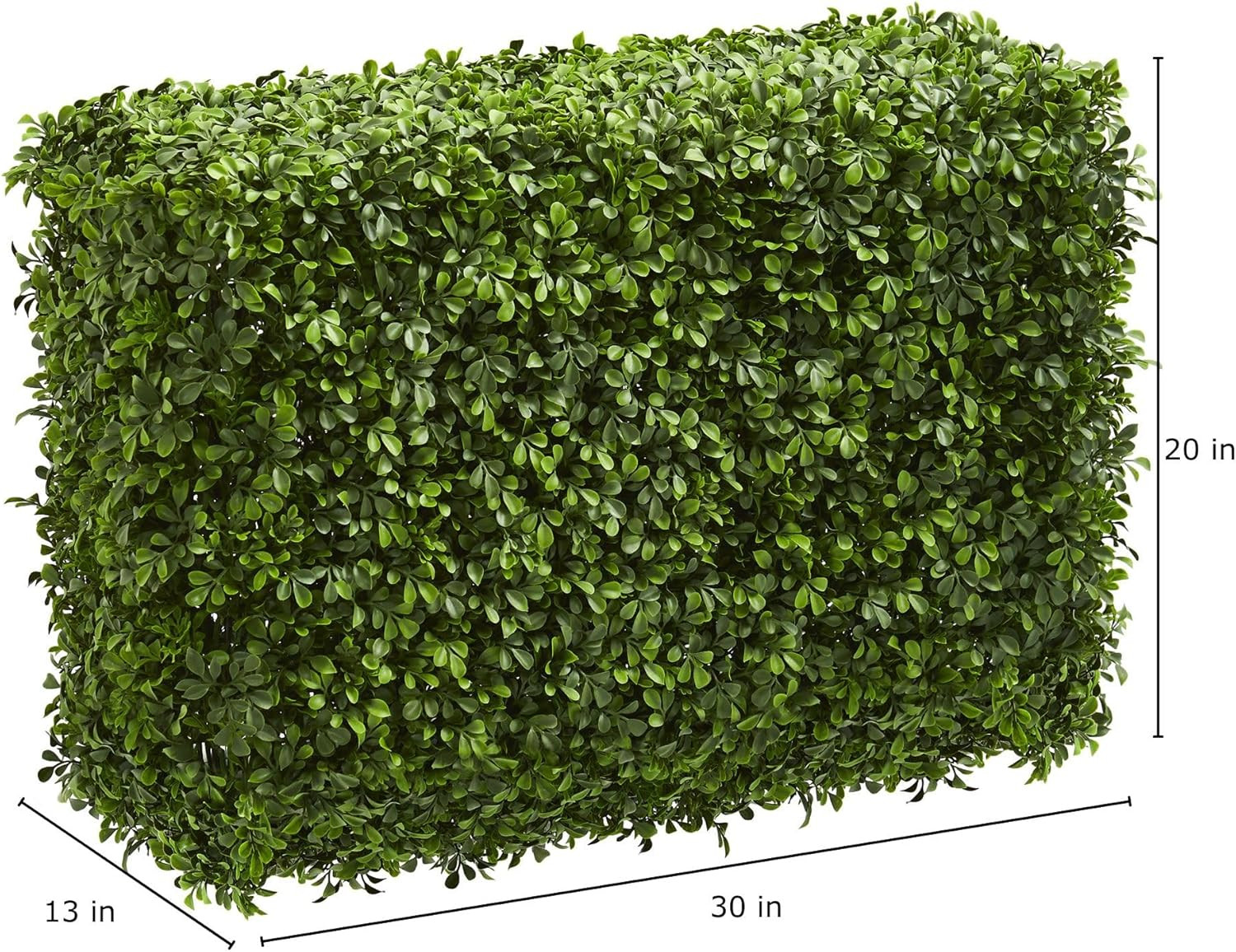 30In. Eucalyptus Artificial Hedge
