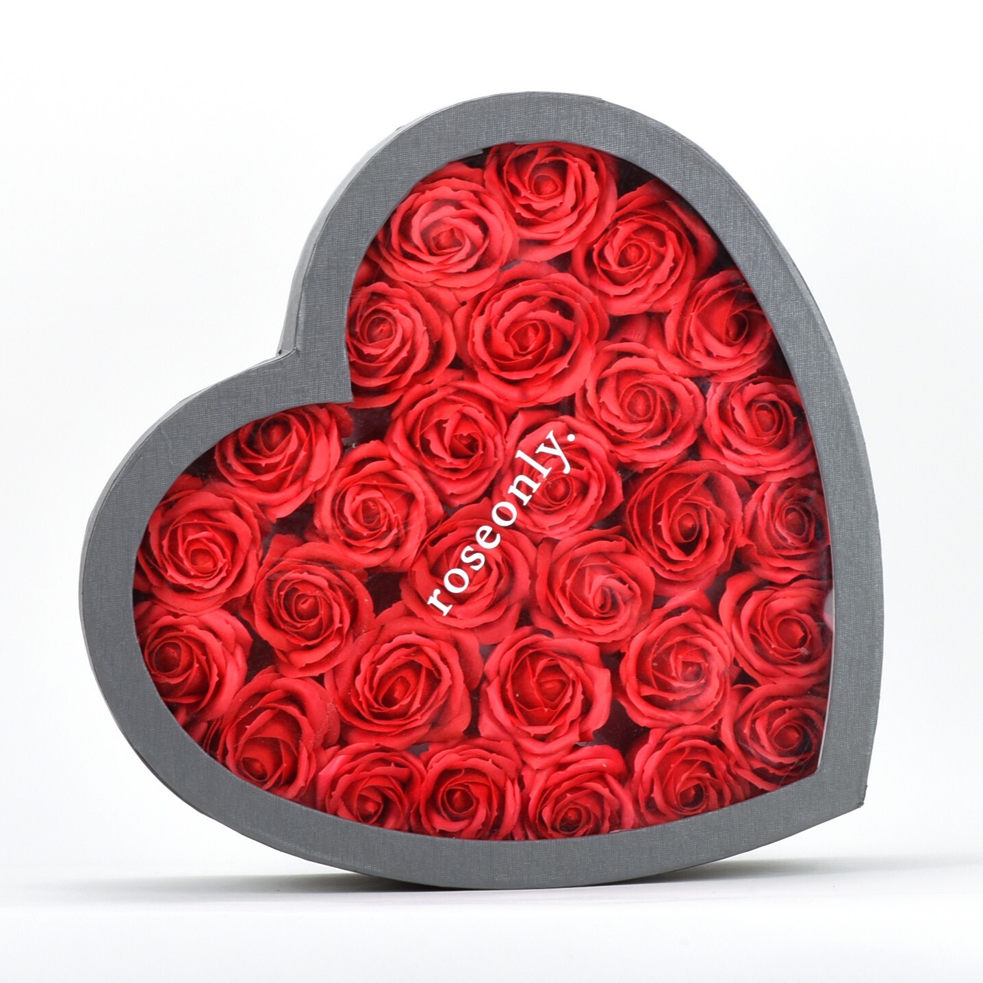 Valentine’s Day Gift Girlfriend Wife Rose Soap Flower Heart Shaped Box Love