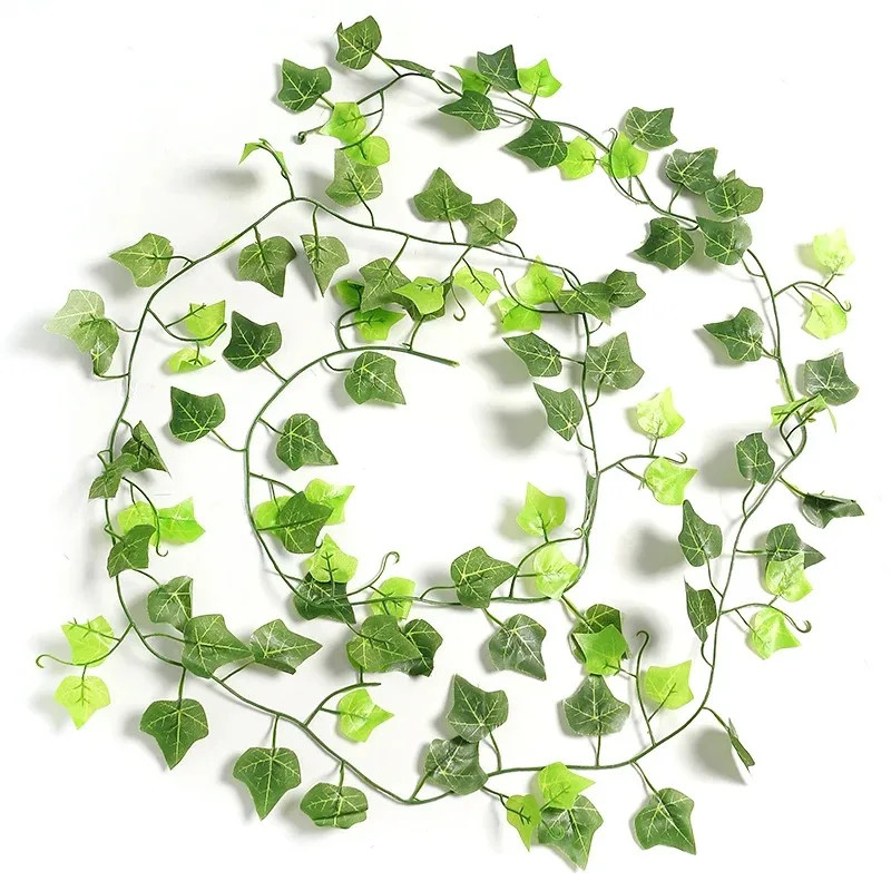 2.1M Artificial Hanging Plant Fake Vine Ivy Leaf Greenery Garland Garden Fence E