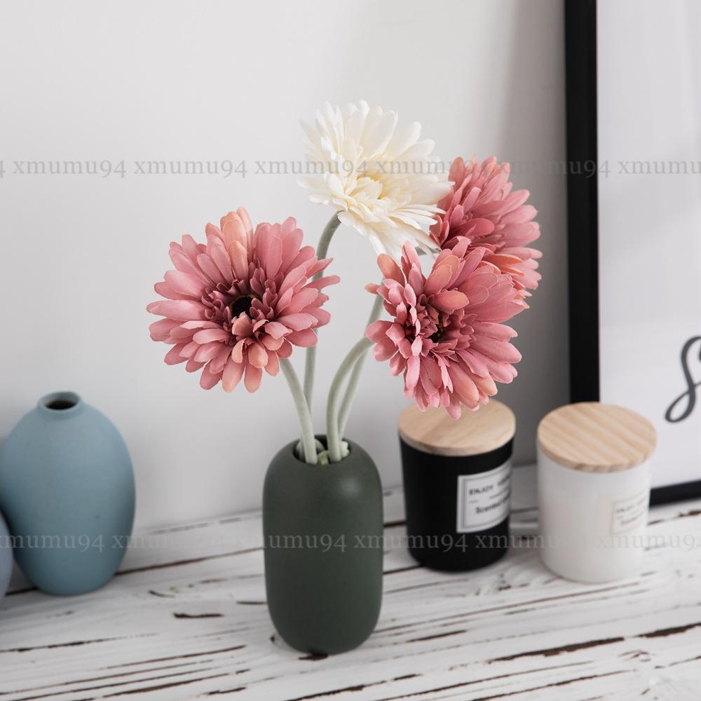 Silk Artificial Fake Gerbera Flower Sunflower Heads Garden Wedding Party Decor