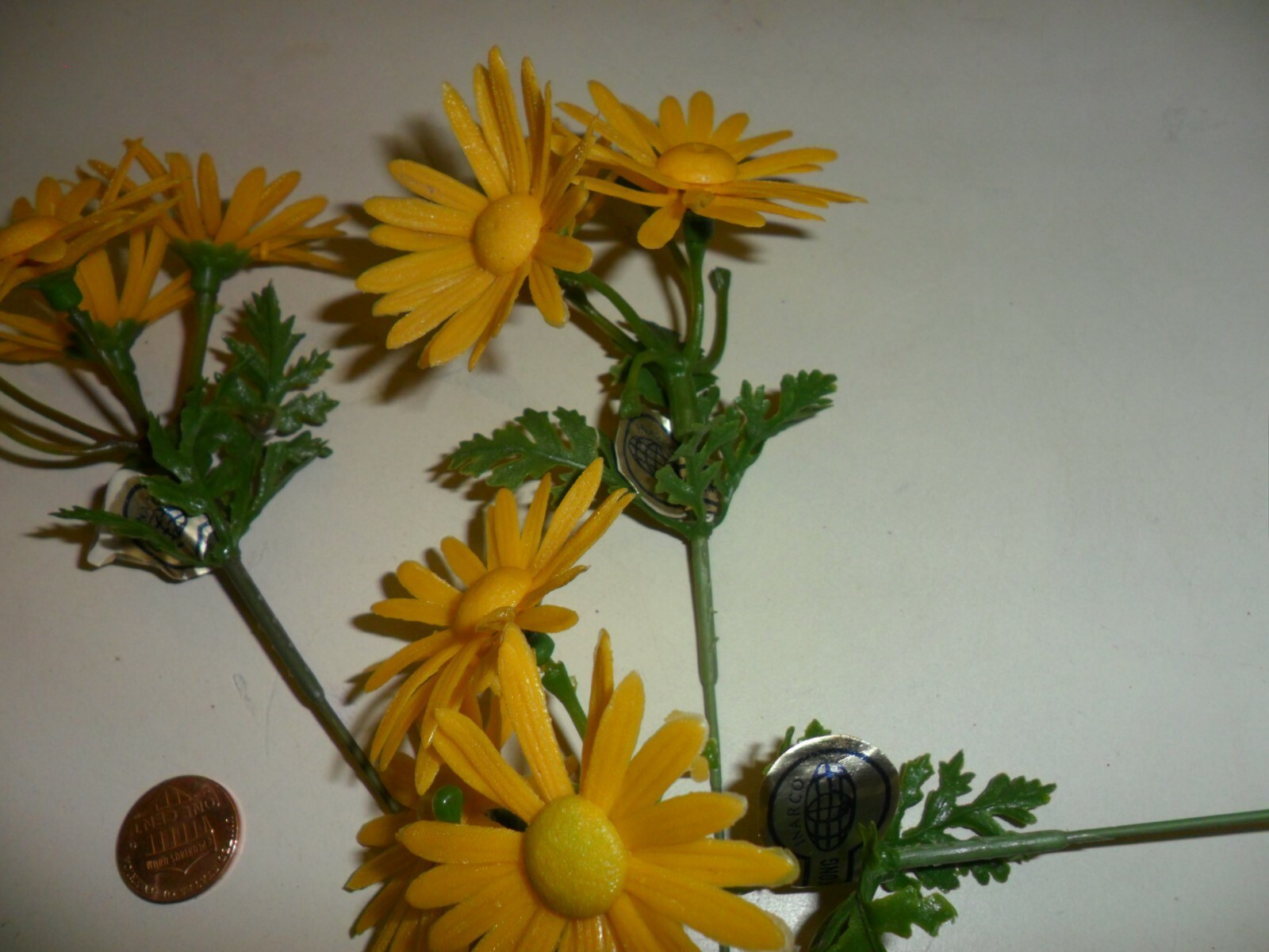 Vintage Plastic Yellow Daisies – Hong Kong