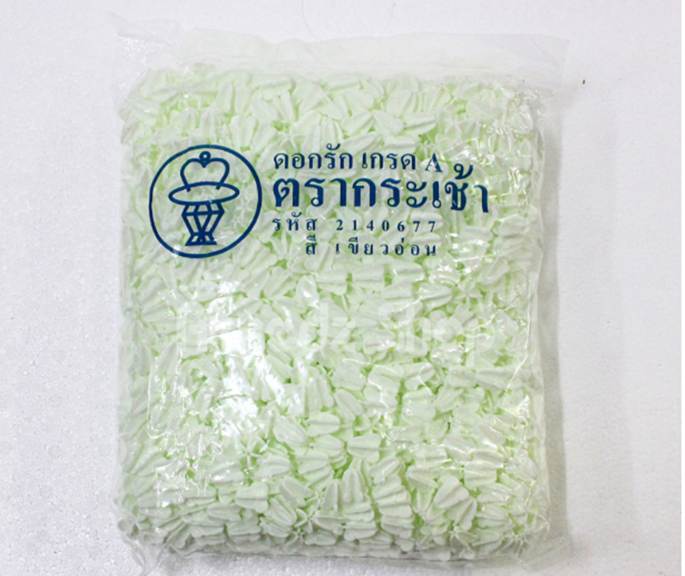 1500Pcs Dok Rak Garland Plastic White Green Light Crown Hand Crafts Art Supplies