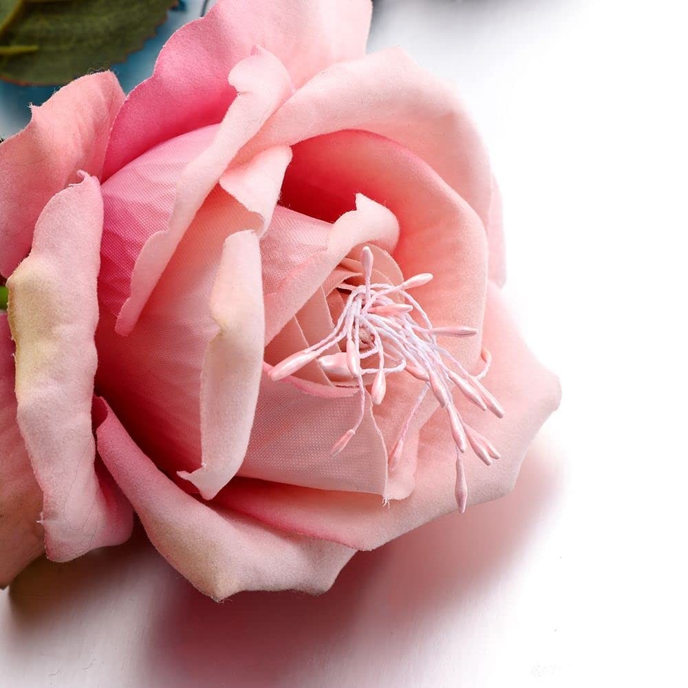 3200PCS Artificial Matte Flower Stamen 8 Colors Mini Double Heads Pistil DIY