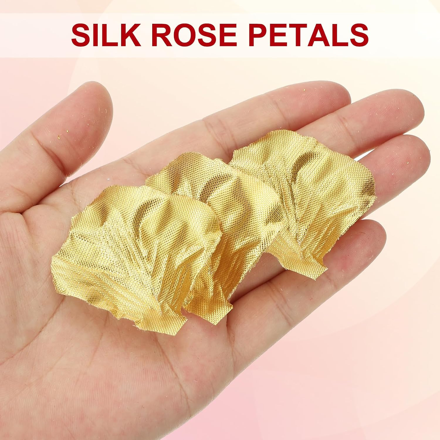 PATIKIL Artificial Rose Petals, 1000Pcs Fake Flowers Silk Petal Decoration Suppl