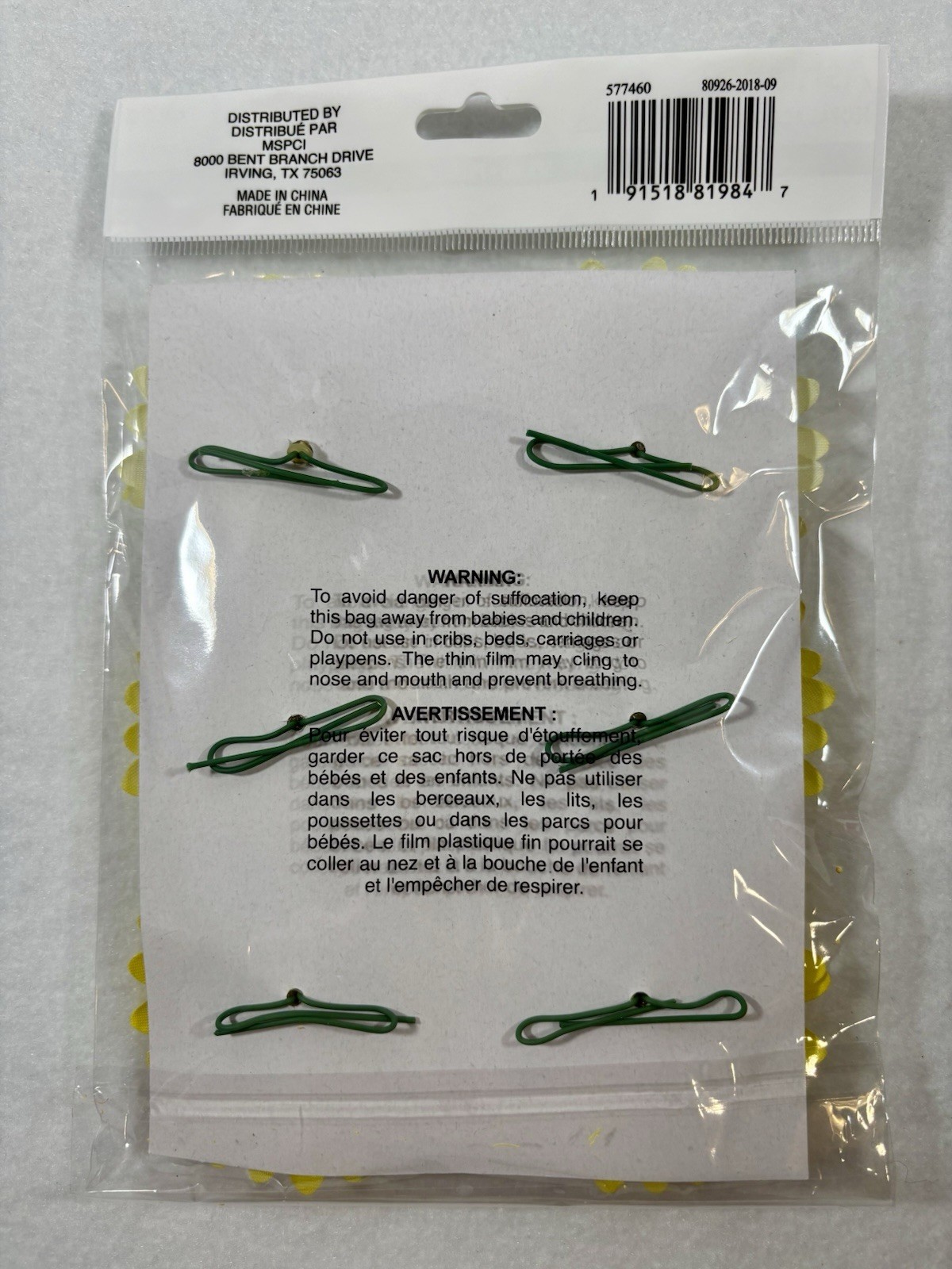 NEW ASHLAND YELLOW DAISY FLORAL ACCENTS WIRED 3″ PACKAGE OF 6