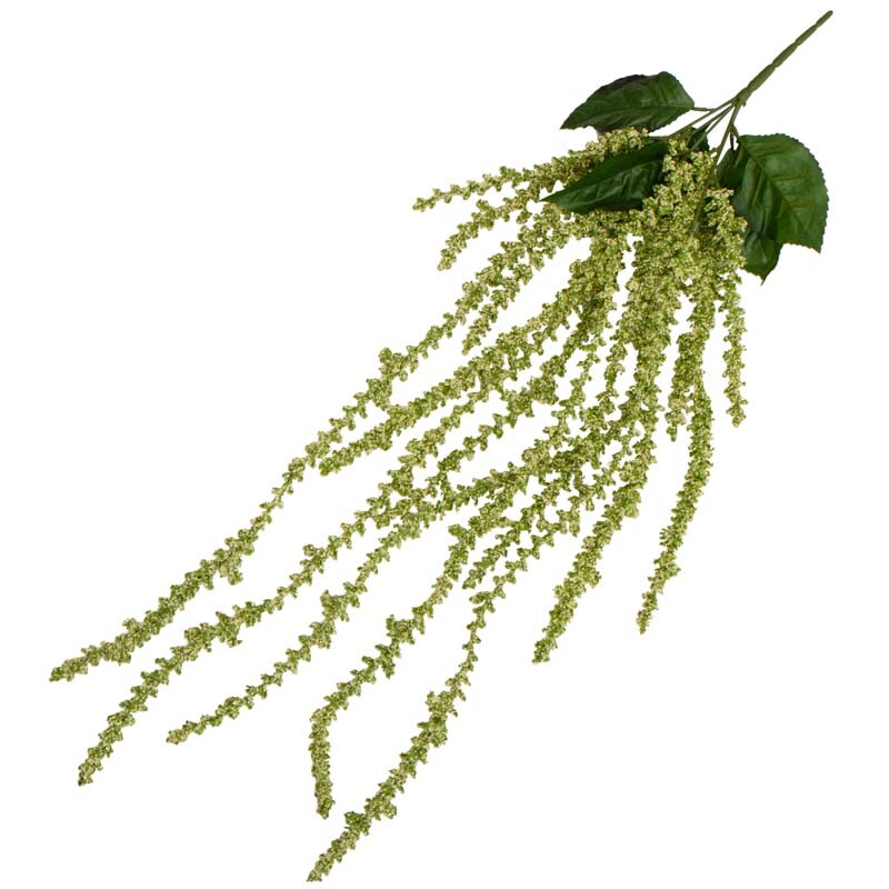 Factory Direct Craft Artificial Green Hanging Berry Cluster Bush
