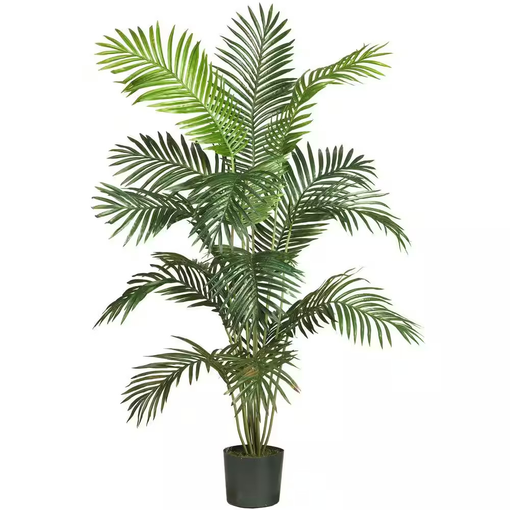 Paradise Palm Artificial Tree Home Decoration Realistic Trunk New Indoor 6 Ft.